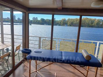 Сауни готельного комплексу «Червона Калина» на Дніпрі відгуки, лазня/сауна Київ Деснянський район Проспект Романа Шухевича 7, Парк Муромець (Північний міст), фото, адреса з картою проїзду.