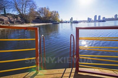 Сауни готельного комплексу «Червона Калина» на Дніпрі відгуки, лазня/сауна Київ Деснянський район Проспект Романа Шухевича 7, Парк Муромець (Північний міст), фото, адреса з картою проїзду.